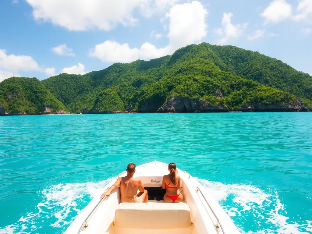 Passeio de barco em Itacaré